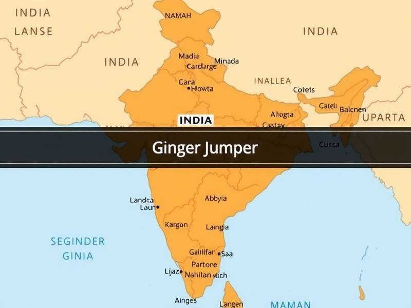 Ginger Jumper India - Map of Indian Locations Ginger Jumper India Game Map